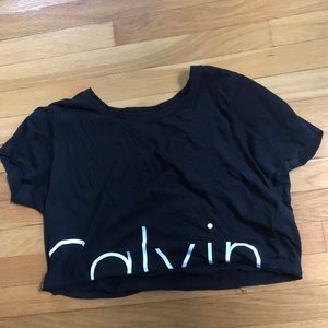 Calvin Klein crop top